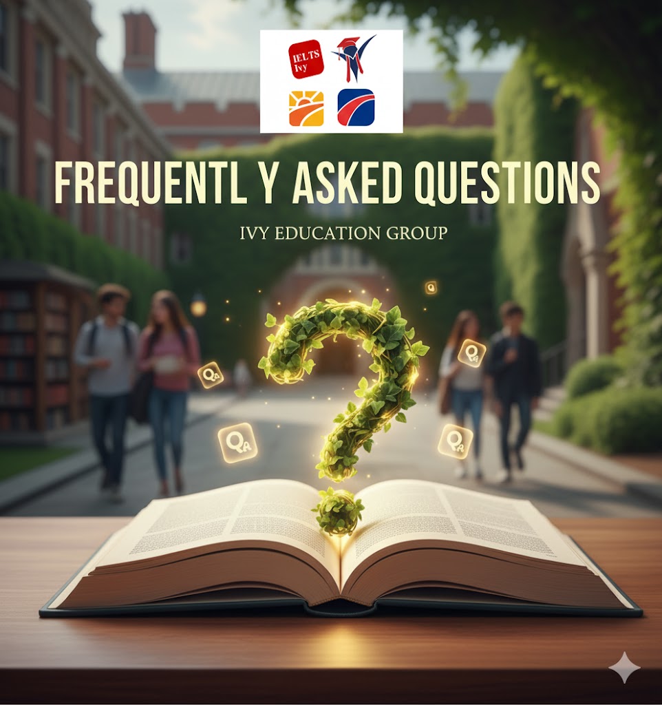 Question marks and informational icons for a FAQ section