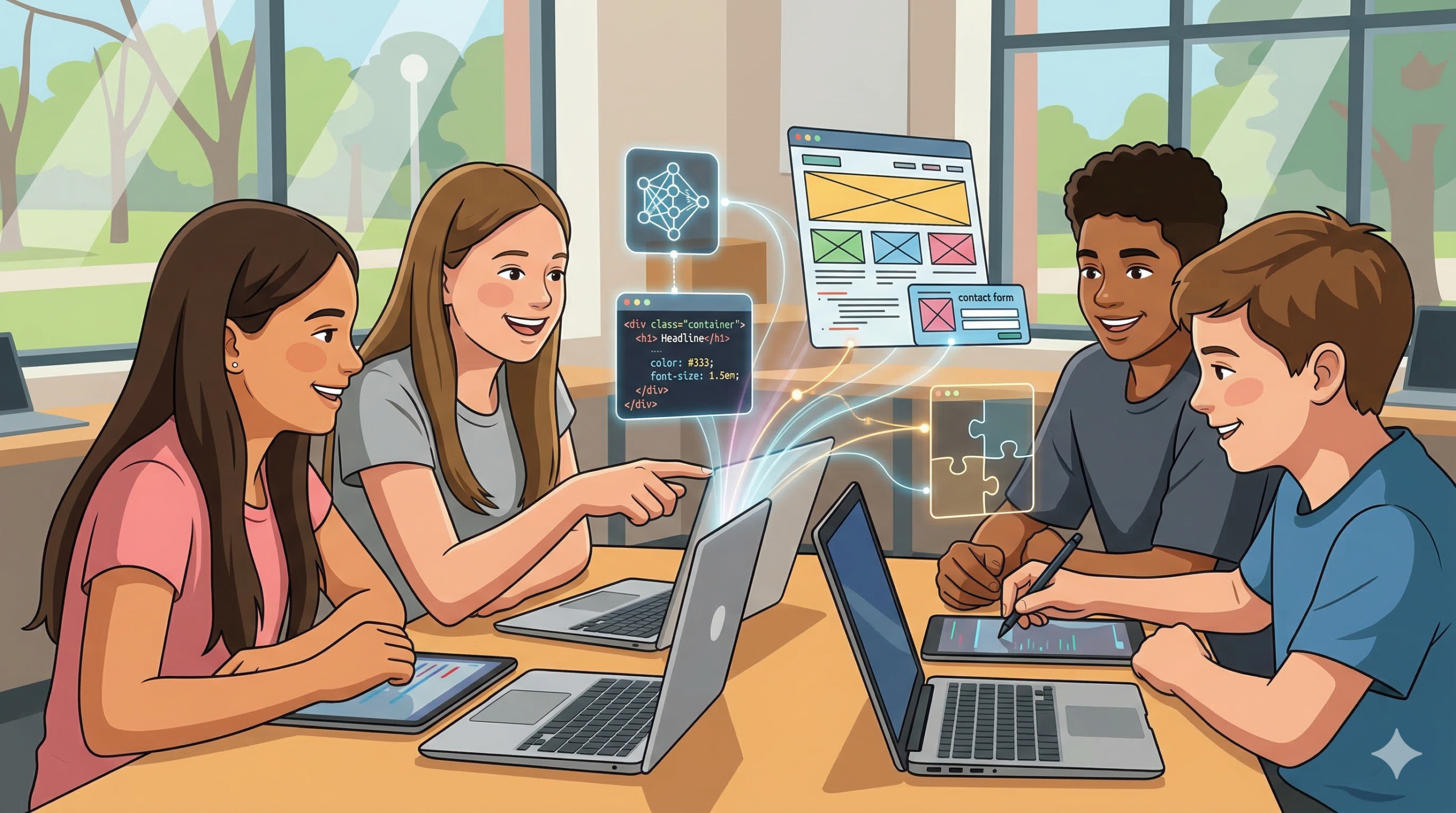 AI Web Wizards: A Fun Course in Prompts, Agents, and Vibe Coding